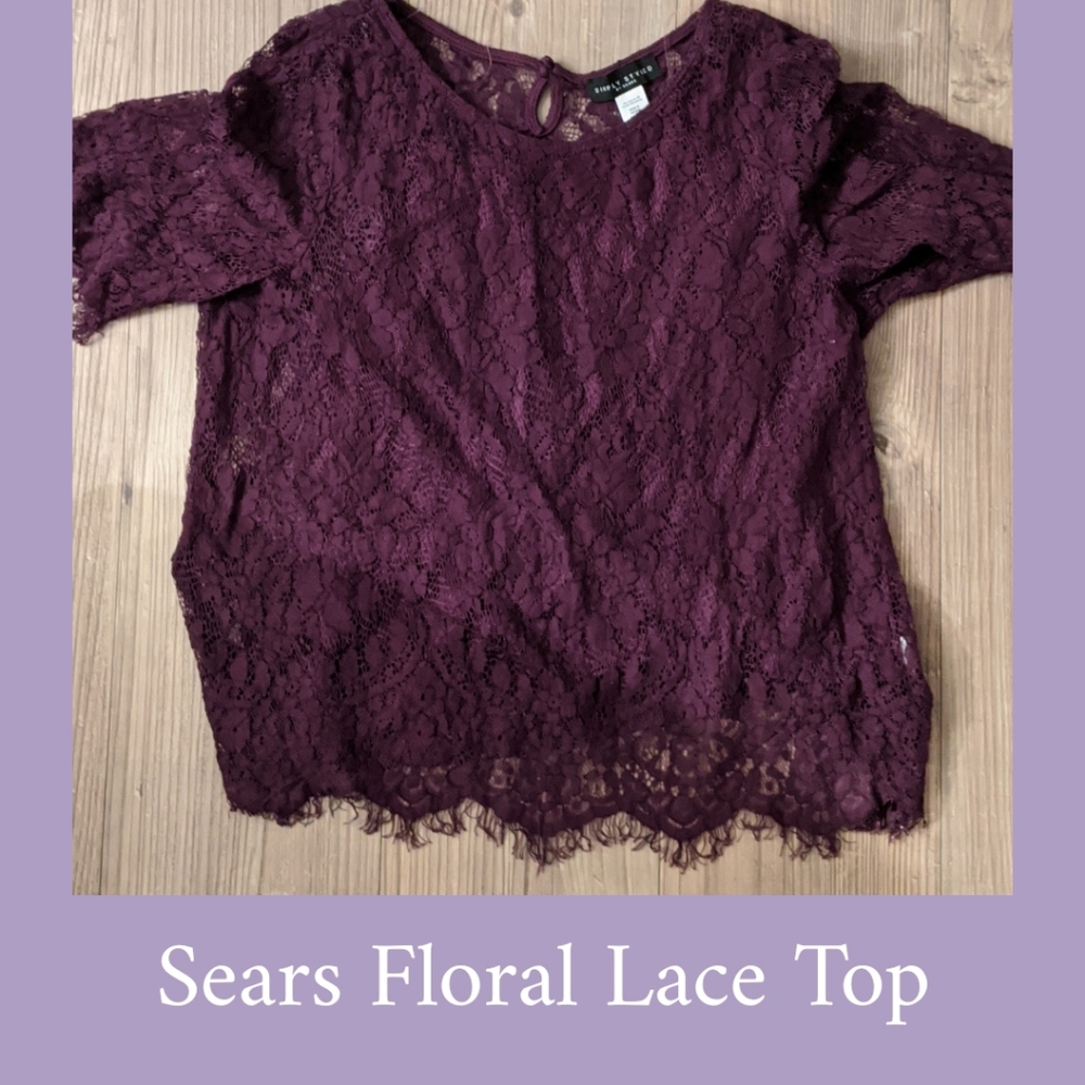 Floral Lace Top